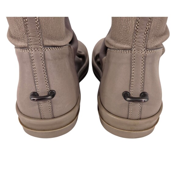 Rick Owens Slouch Boots US 11 IT 44 Mens Bone Leather $1450